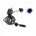 Veealune 6 LED-iga valgustusr&otilde;ngas purskkaevule Kalatiigile Veeaeda AC-adapter Vertikaalne reguleerimine Soe valge Valge Mitmev&auml;rviline sinine