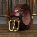 Vintage Ehtsast Nahast V&ouml;&ouml; Meeste Esimene Kiht Lehma Nahast Puhas Vask N&otilde;elpannal Vabaaja Teksav&ouml;&ouml; 130cm