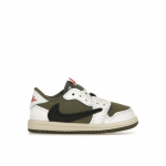 Travis Scott x Air Jordan 1 Retro Low OG SP TD P&ouml;&ouml;ratud Oliiv / Keskmine Oliiv Beebitossud Roheline Must Purjeriie DO5441-200 21