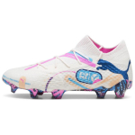 Puma Future Ultimate 7 FG AG Volume Up Pack Unisex Tossud Valge Helendav-Sinine M&uuml;rgi-Roosa 108072-01 41
