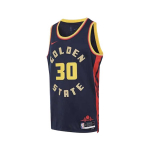 Nike NBA Curry Golden State Warriors Stephen Curry 30 Number T&auml;hed Mugav Spordikorvpallivorm Meeste vorm Tume-sinine FQ4342-422 3XL