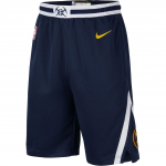 Nike X NBA koost&ouml;&ouml; Denver Nuggets logo prindiga Pehmed mugavad hingavad kiiresti kuivavad vabaaja spordip&uuml;ksid Laste l&uuml;hikesed p&uuml;ksid Tume sinised HJ7703-419 M