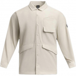 Under Armour Urban Outdoor Seeria &Uuml;hev&auml;rviline Vabaaja Mitmetaskuline Mugav Pikkade Varrukatega S&auml;rk Meeste s&auml;rgid Pinnacle-White 1389295-110 L