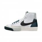 Nike Blazer 77 Remix Vastupidavad keskmise k&otilde;rgusega laste rulaketsid Laste tossud Valge Roheline Must FN6939-101 26
