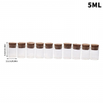 10 tk korgist korgiga korgiga korgiga katseklaasi pudelid purgid viaalid kingitus kunst isetehtud k&auml;sit&ouml;&ouml; 5 ml 8 ml 10 ml 12 ml 15 ml 20 ml 25 ml 30 ml 12ML