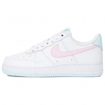 Nike Air Force 1 Libisemisvastased Kulumiskindlad Madalad Rula Kingad Naiste Valge Roosa Tossud IH0640-161 38.5