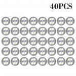 100 tk LED Lauan&otilde;ude Matt Tass Helendav Kleebis V&auml;rviline Vilkuv Pudelikleebis Valgust kiirgav Alus Matt Leti Baarivalgustus 6cm