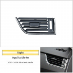 5E0820951C 5E0820951D Eesmise keskmise armatuurlaua kliimaseadme kate, vasak ja parem AC-&otilde;hutusava paneel Skoda Octavia 2013-2020 2014 2015 2016 2017 2018 jaoks Right