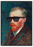 Plakat vincent van gogh autoportret pop art 21x30 cm