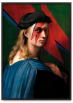 Obraz na pł&oacute;tnie david bowie stary portret pop art 50x70 cm
