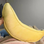 Banaanist viskepadi Pikk viskepadi &Uuml;li&otilde;pilaste &uuml;hiselamu voodipadi Pehme kottpadi Bay window padi Pl&uuml;&uuml;snukk 90 cm 0.4kg