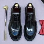 Luksuslikud Brogues Nahast Kingad Meestele Ehtne Nahk Ametlikud Kingad Disainer Elegantne Must Pruun Mees Pulma Sotsiaalsed Kingad 38 must