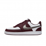 Nike Court Vision Low Valge/Burgundy Crush/Metallik Tinasinine Naiste Tennised Punane IM7647-100 38.5