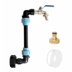 1000L veepaagi tarvikud IBC voolikutoru v&auml;ljalasketapp IBC konteineri adapter veepaagile IBC 3/4 tolline kraaniadapter 1