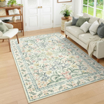Retro Boho Lilleline Vaip Masinpestav Roosa Vaip Elutuba Magamistuba Voodi k&otilde;rval Diivan T&uuml;drukute Libisemisvastane Sisekorrus &Uuml;hiselamu Matt Dekor 120*160cm gray