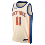 Nike NBA Swingman Jalen Brunson New York Knicks 2025-26 City Edition 11 V&auml;rviplokk &Uuml;mmarguse kaelusega Varrukateta Kiiresti kuivav Korvpallivorm HM5989-123 2XL
