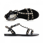 Valentino Rockstud Lamedad Sandaalid 6w2s0h38 Pvs 0no 6W2S0H38 PVS 0NO (36)