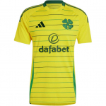 Adidas Celtic Aeroready SS24 Br&auml;ndilogo Neljaleheline Ristik Kaugemates m&auml;ngudes Retro S&auml;rk V&auml;lisriiete Vabaaja Spordi Pullover L&uuml;hikeste Varrukatega Jalgpallis&auml;rk IU1315 S