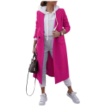 S&uuml;gis ja Talv Uus Mantel Pikk Kampsunmantel XL pink