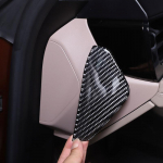 For Porsche Taycan  2022 Soft Carbon Fiber Car Dashboard Side Panel Cover trim Sticker Car Carbon Fiber