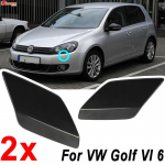 2x VW Golf VI 6 MK6 Jetta Esipamper Esitulede Pesuri Otsikud Pihustikatted 2008 2009 2010 2011 2012 2013