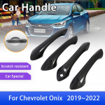 S&uuml;sinikkiust v&auml;limise uksek&auml;epideme katte liist Chevrolet Onix II 2022 jaoks Autokaitsetarvikud Stiil 4Handle 1 Keyhole