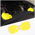 For Corvette C8 ABS Yellow Engine Bay Shock protection Panel Cover Trim