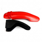 STRNG Mootorratta Esiporaplaat Kaitsekate T&auml;ielikult &Uuml;hilduv Yamaha YBR125 YBR125G YBR jaoks One size punane