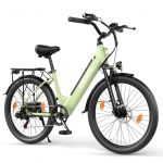 ESKUTE C100 Plus Urban Commuting E-Bike For Unisex 36V13AH Battery 250W Motor 26 Inch Tires Electric Bicycle With TowSeat Comfortable and practical roheline