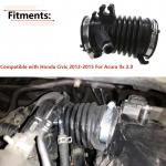 &Otilde;hufiltri sisselaskevoolikutoru Honda Civic 1.8L 2012-2015 Acura ILX 2.0L 2.4L 2014-2015 jaoks 17225-R1A-A01