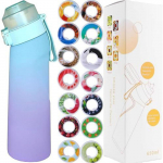 650ml Spordiveepudel kapslitega 14-s, Materjal ei karda k&otilde;rgeid temperatuure ja looduslik puuvili muudab joogivee ohutuks One Size