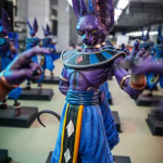Uus - Jt Kuju Dragon Ball Beerus Tegevuskujud 53cm Jumala h&auml;vitus Anime Perifeerne kunst M&auml;nguasjad Kaunistused Kingitused blue