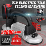 60-180mm Plaatide vibraator Imikupiga Reguleeritav Automaatne p&otilde;randavibraator Tasandusriist Akuga 400KG Plaatimismasin 1 x Battery