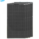 Kit de Panneau Solaire Flexible, 100W/200W/300W/400W/500W/1000W, L&eacute;ger et Durable, 3 pi&egrave;ces 100w, Kit 12V 100W, 4 pi&egrave;ces 100w