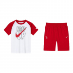 Nike Laste puuvillane l&uuml;hikeste varrukatega T-s&auml;rk ja l&uuml;hikeste p&uuml;kste komplekt 6