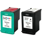 Kassetid t&uuml;&uuml;bid HP 337 /343 XL ENCRE DE FRANCE