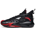 MARVEL x Anta Berserk 3 Venom Abrasion Resistant Textile, Synthetic Leather Slip Resistant High top Basketball Shoes 112131601S-3 40