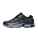 SALOMON XT Pathway Cushioning Abrasion Resistant Waterproof And Breathable Low top Outdoor Shoes Unisex Dark Blue 475773 45⅓ black