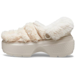 Crocs Stomp Tepis-klounid 'Stucco' Naiste 208938-160 38-39