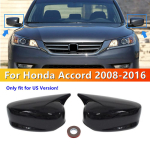 Honda Accord 2008 2009 2010 2011 2012-2017 jaoks ABS Auto Tahavaatepeegli K&uuml;ljepeegli Kate Tiiva Kate V&auml;lisukse Liist Kleepuv Kleebis For 08-13 Black gray