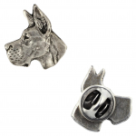 Great Dane I - Dog brooch in a gift box, elegant pin, lapel pin for Art-Dog brand jacket h&otilde;be
