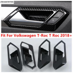 Volkswagen T-Roc T Roc 2018 - 2025 jaoks S&uuml;sinikkiust stiilis Salongi siseukse k&auml;epideme kausi raami kate Sisekate Autotarvikud 4 tk