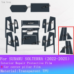 For SUBARU SOLTERRA -2025 Full set interior Film navigation screen protective Center Console Transparent Anti-Scratch Film For LHD