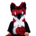 Karvane Loomapea Kassid Fursuit L&otilde;igatud Mask Pl&uuml;&uuml;s Kassid Mask Armsad Kassid Peakatted Halloweeni Maskeraadid Cosplay Peo Rekvisiidid bordoo