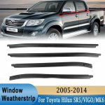 Aknakate V&auml;lisilmastikuriba Liistude Tihendusriba Kummist Tihendusribad Toyota Hilux SR5 VIGO MK6 2005-2015 4 Ustega PICKUP-ile