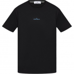 Stone Island Logo L&uuml;hikeste Varrukatega T-s&auml;rk Meeste Topid Must 81152NS81-V0029 M