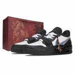 Jordan Legacy 312 Roheline Bambus Madalad Vintage Korvpallijalatsid Unisex Must Hall IQ9784-001(Team1856--) 44