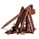 Gobricks MOC Keiserlik S&otilde;jav&auml;e Vanker Trebuchet Ehitusklotsid Keskaegsed Muistsed Klotsid Do-It-Yourself Hariduslik M&auml;nguasi Kingitus black