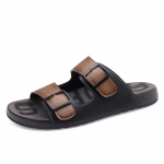 Suvised meesterahva pehmed sandaalid Meeste klounid sussid Rannasussid kaaretoega Veekindlad vabaajajalatsid meestele reguleeritava pandlaga 44 hall v&auml;rv