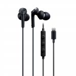 BK Juhtmega Lightning-pistikuga S&uuml;gavmust Audio-Technica ATH-CKS330Li K&otilde;rvaklapid, 1.2m, Mikrofon, Bass, must